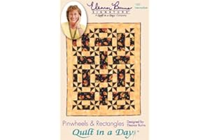 Pinwheels and Rectangles Quilt Pattern by Quilt in a Day