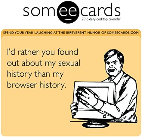 2016 Someecards Daily Desktop Calendar