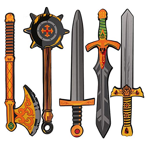 Foam toy swords weapons playset kids sword foam weapons toys