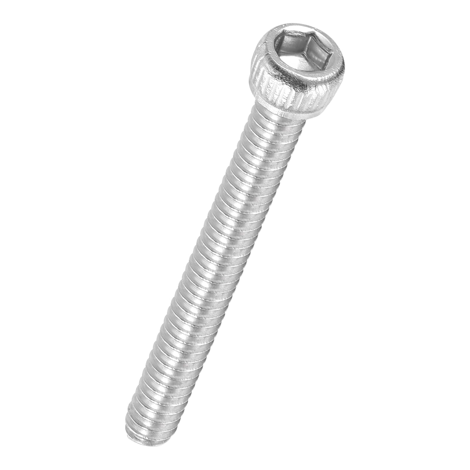 Kozelo 100pcs Socket Head Cap Screws - [#4-40 x 1"] UNC 304 Stainless Steel Allen Socket Drive for Electrical Motor 3D Printing Fan Engine Replacement Use, Silver — image 1