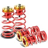 DNA Motoring COIL-HC12SI-RD Suspension Coilover