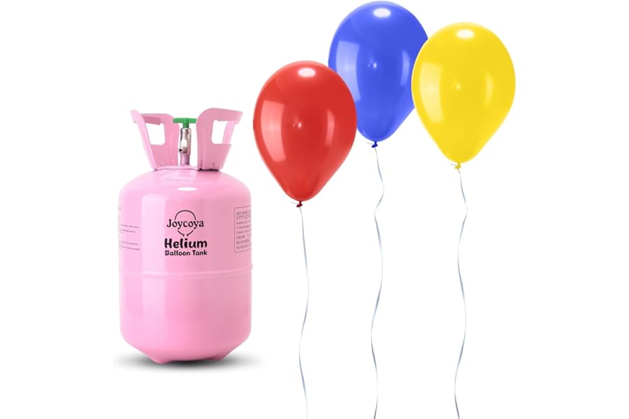 7L Monster Gas Helium Tank For Balloons At Home,Small Helium Tanks，Balloon Helium Tank Up To 30 Latex Balloons