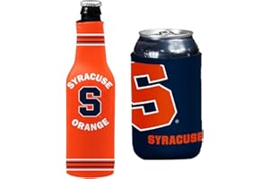 KOLDER College Team Color Logo Can & Bottle Holder Insulator Beverage Cooler Set