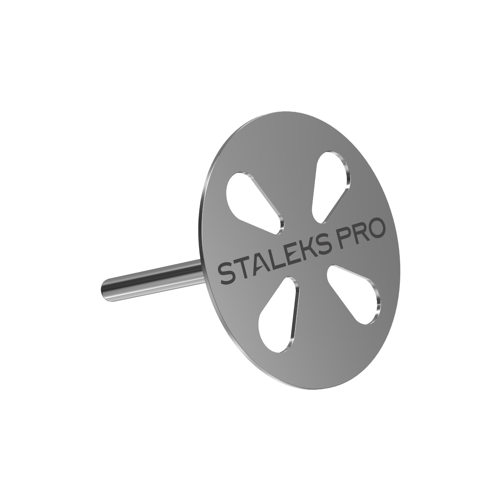 STALEKS Pododisc 25mm Pedicure + 5 Spare Files 180 Grit Professional Home Use Stainless Steel (PDset-25)