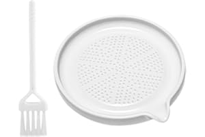 SOLUSTRE Ceramic Garlic Masher Manual Food Milling Bowl Supplement Food Grinder Vegetable Fruit Masher