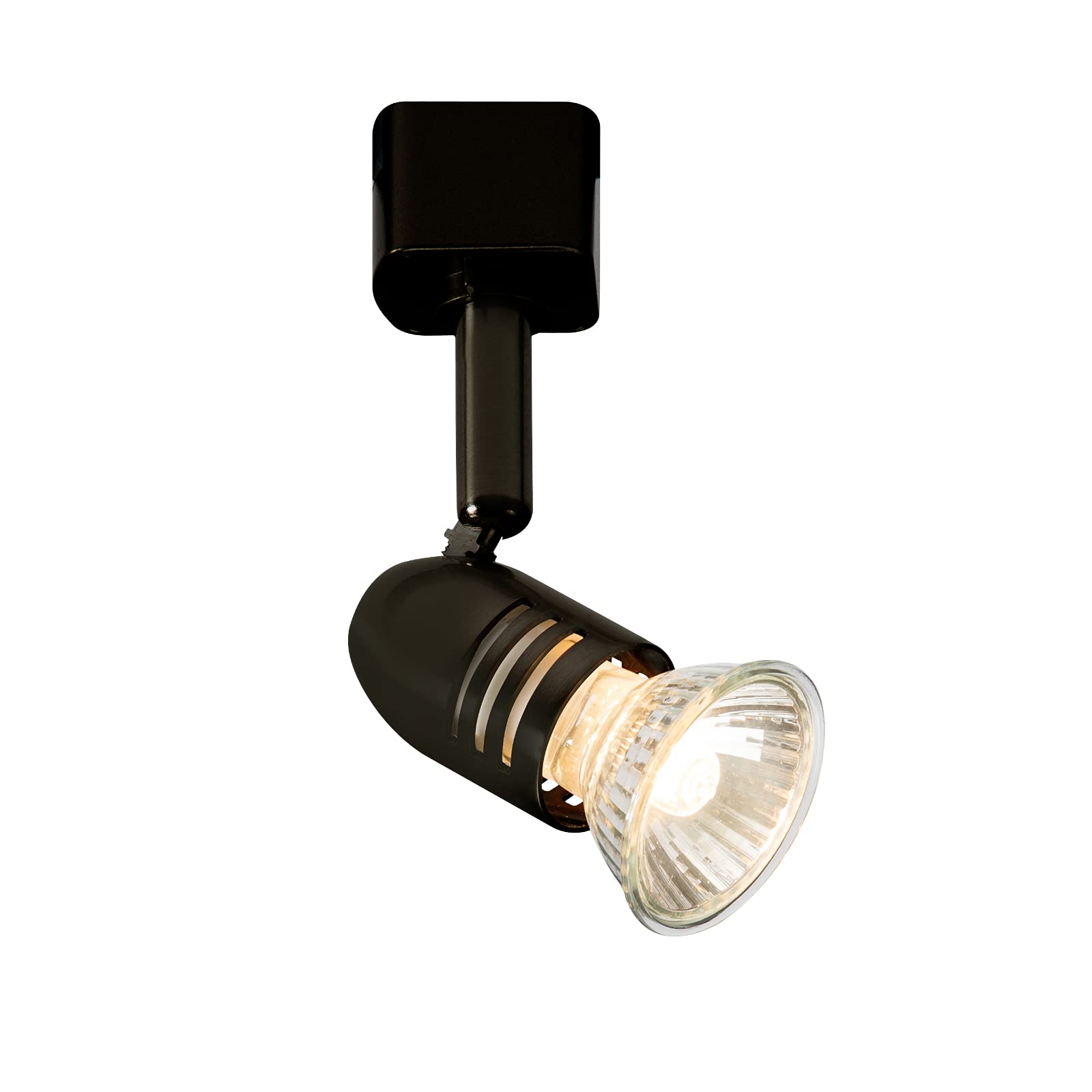 GU10 Track Rounded Bullet Spotlight in Black