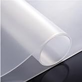 48&rdquo; x 24&rdquo;Silicone mat, Large Silicone Heat-Resistant mat, Kitchen countertop Non-Slip mat, Craft Table placemat.(Translucent)
