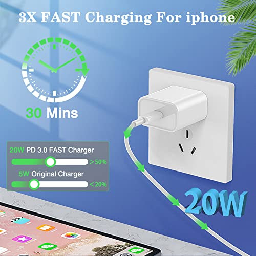 Apple Watch Fast Charger, 20W PD USB C Charger iWatch Charger with 2 in 1 Charging