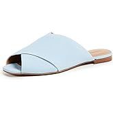 Rebecca Minkoff Women's Anden Peep Toe Flats, Cloud, 8.5 M US