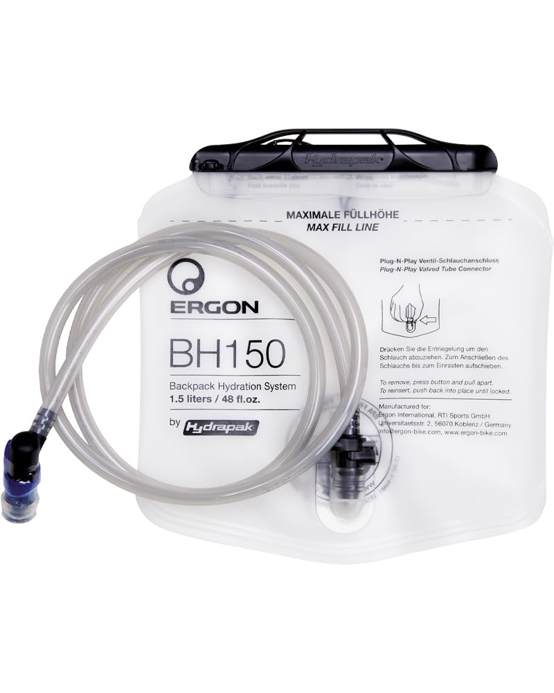 Ergon Bladder BH150 Horizontal 1.5 litres, durchsichtig