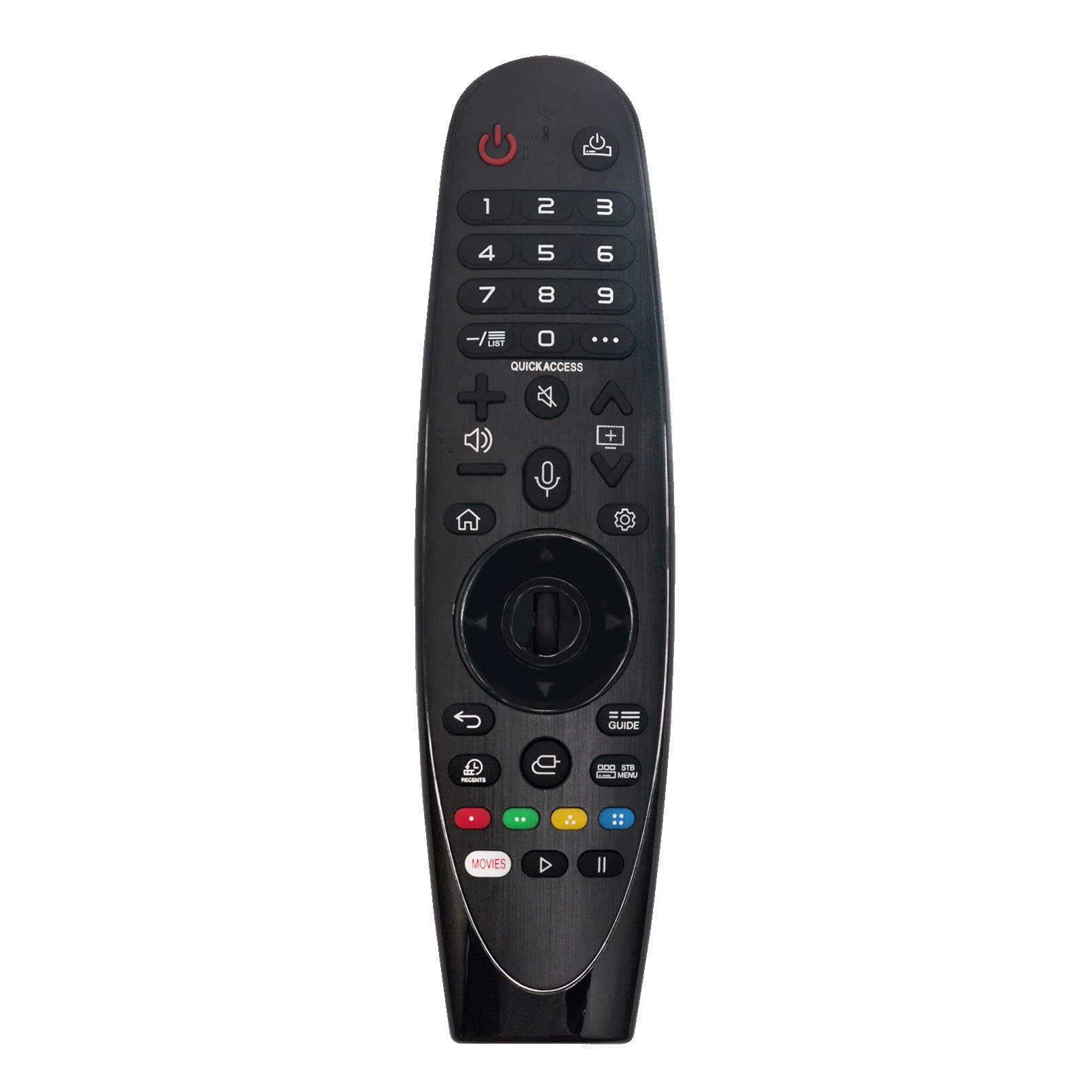 ALLIMITY AN-MR19BA Remote Control Replace fit for LG Magic NanoCell OLED 4K TV 43UM7600PLB 49SM8200PLA 55UM7450PLA OLED55B9PLA OLED55C9MLB OLED55C9PLA OLED55E9PLA OLED65B9PLA OLED65C9MLB AKB75635301