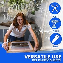 3 Pack PET Sheet Panels - 24" x 48" x