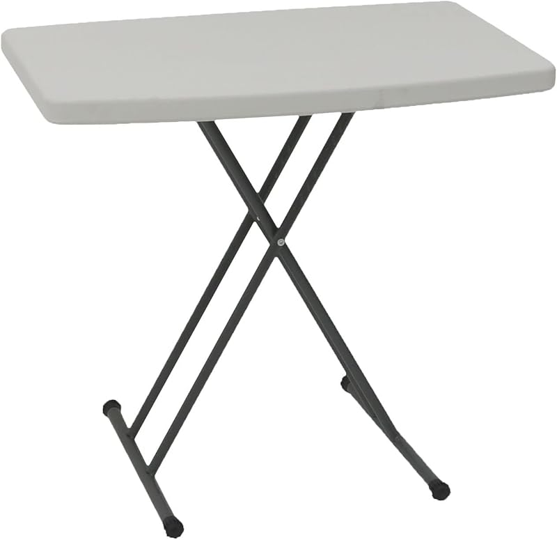 Oypla 2.5ft Folding Heavy Duty Outdoor Trestle Garden Table 76cm