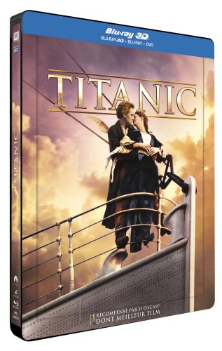 Titanic - Combo Blu-ray3D + Blu-ray- Édition boîtier SteelBook
