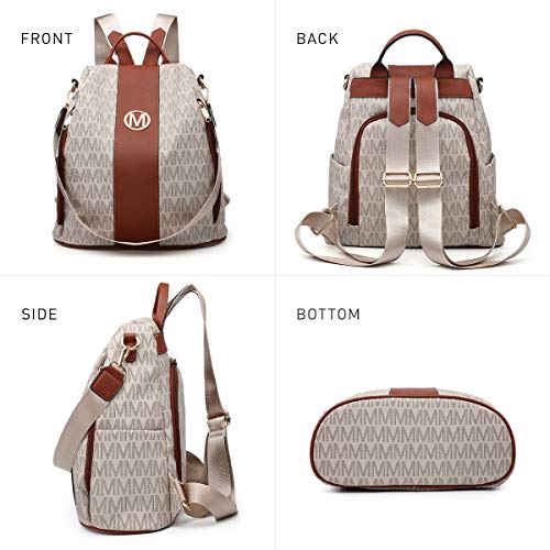 backpack purse with back zipper