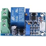 FTVOGUE Battery Protection Board 12V Low Voltage Cut Off Undervoltage Automatic Switch On Recovery Protection Module