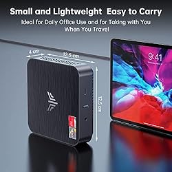 KAMRUI AMD Ryzen 7 3750H Mini PC, Windows 11 Pro