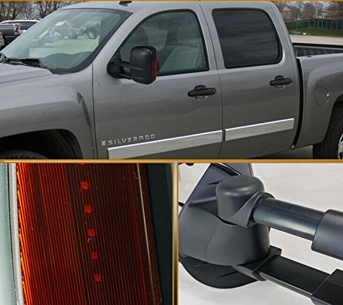 Eccpp Towing Mirrors Pair Set For 2003 06 Chevy Silverado