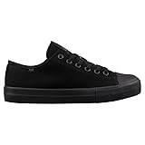 Lugz Women's Stagger Lo Fashion Sneaker, Black, 6.5
