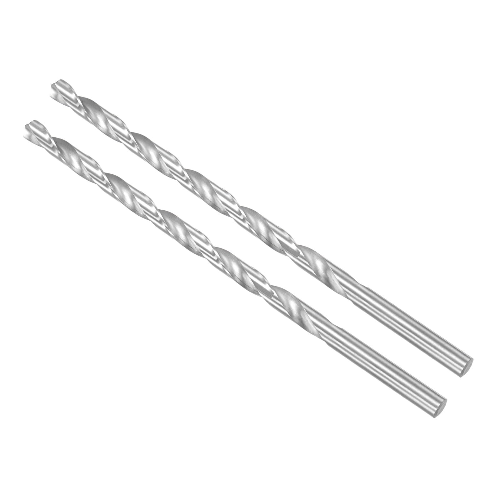 CoCud Extra Long High Speed Steel Twist Drill Bits, 8.5mm Diameter 200mm Length, Straight Twist Jobber Drill Bit - (Applications: for Metal Woodwork Plastic Aluminum), 2-Pieces โ image 1