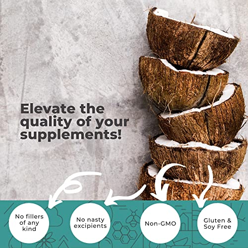 Monolaurin Capsules 1000 mg Monolaurin Supplements w/ Monoester