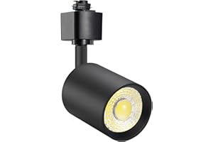 VANoopee 10W Dimmable LED Track Lighting Heads H Type Track Light Replacement Fixtures Bright 3000K Warm White Ceiling Spotli