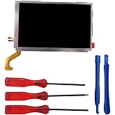 Top Upper LCD Screen Display Replacement W/Tools for Nintendo 3DS XL