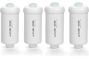 FACHIOO NSF/ANSI 372 Certified Fluoride Filters, Replacement for Berkey® PF-2® Fluoride Filters, Berkey® Gravity Filtration System and Waterdroop® King Tank Series (Pack of 4)