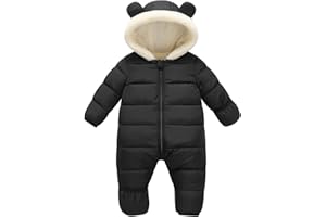 Fumdonnie Newborn Baby Snowsuit Cute Boy Clothes Toddler Girl Snow Suits Jacket For Infant
