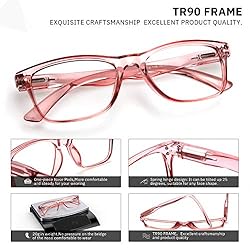 Fetrrc Reading Glasses Blue Light