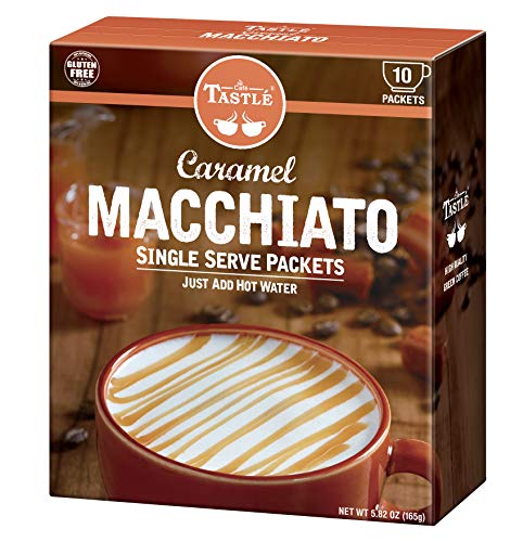 CAFE TASTLÉ SINGLE SERVE CARAMEL MACCHIATO COFFEE, 10 COUNT