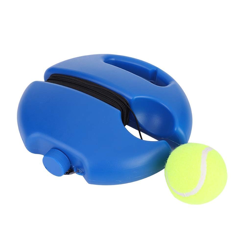 Vbestlife Tennis Base Trainer, Self-study Baseboard Tennis Ball Trainer Baseboard Rebound Ball Training Tool