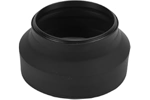 Saluaqui 82mm Rubber Lens Hood Screw on 82mm Lens Hood 3 in Collapsible Camera with 3 States for .23In Camera Lenses for Phot