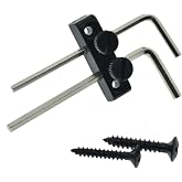 KAISH Guitar Bass Allen Key Headstock Wrench Holder for Floyd Rose Tremolo Black