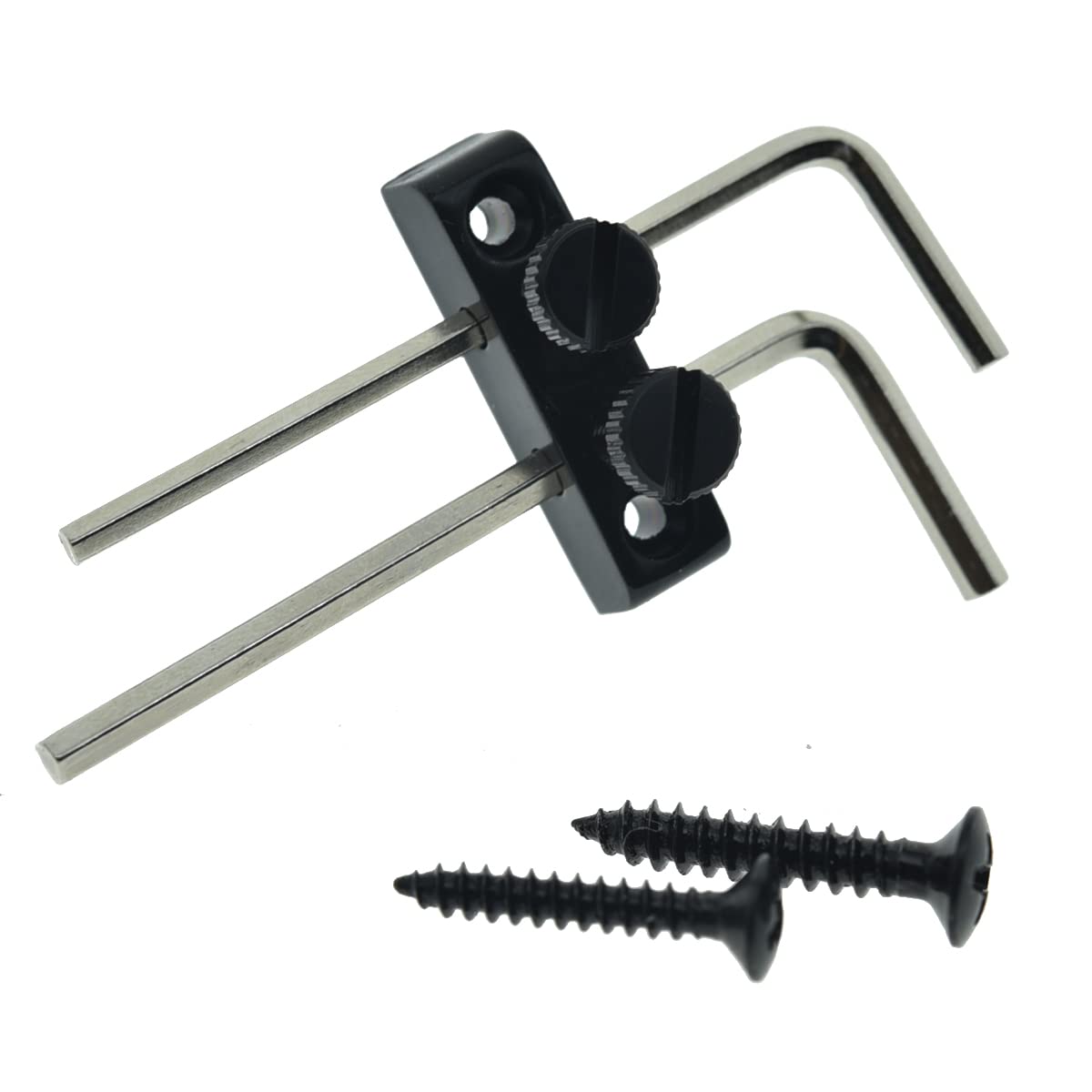 KAISH Guitar Bass Allen Key Headstock Wrench Holder for FR Tremolo Black