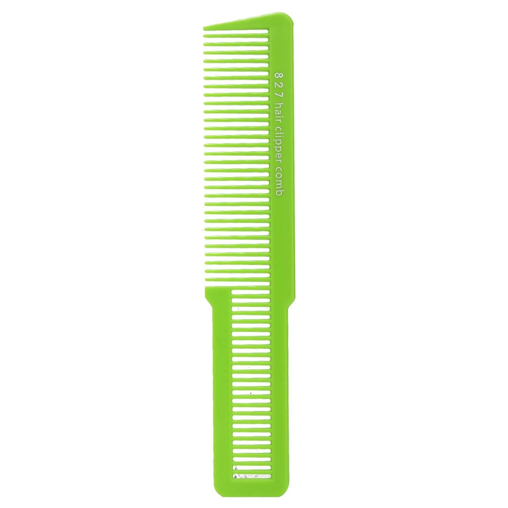 Green Salon Hair Cutting Comb, Barber Clipper Comb for Stylists & Barbers