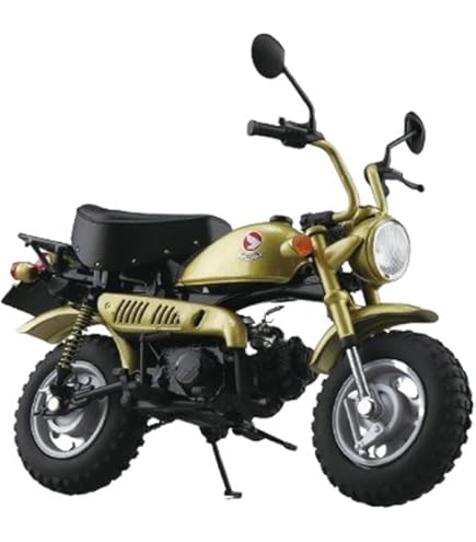 HONDA MONKEY 125 Bleue – Maquette AOSHIMA 1/12 – Montée D'Usine, Boîte NEUVE
