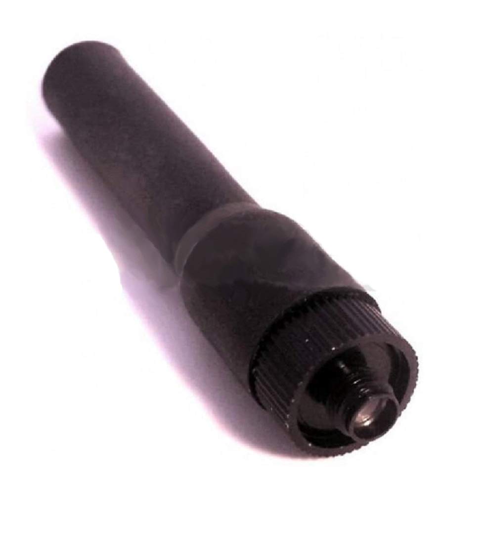 Jetfon DB-RUB 10F Portable Dual Band Antenna for Walkie with SMA Female Connector, 10 W, 7 cm, Black