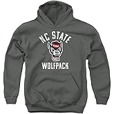North Carolina State University Official Ncsu Wolfpack Logo Youth Kids Boy/Girls Pull-Over Hoodie Sweatshirt