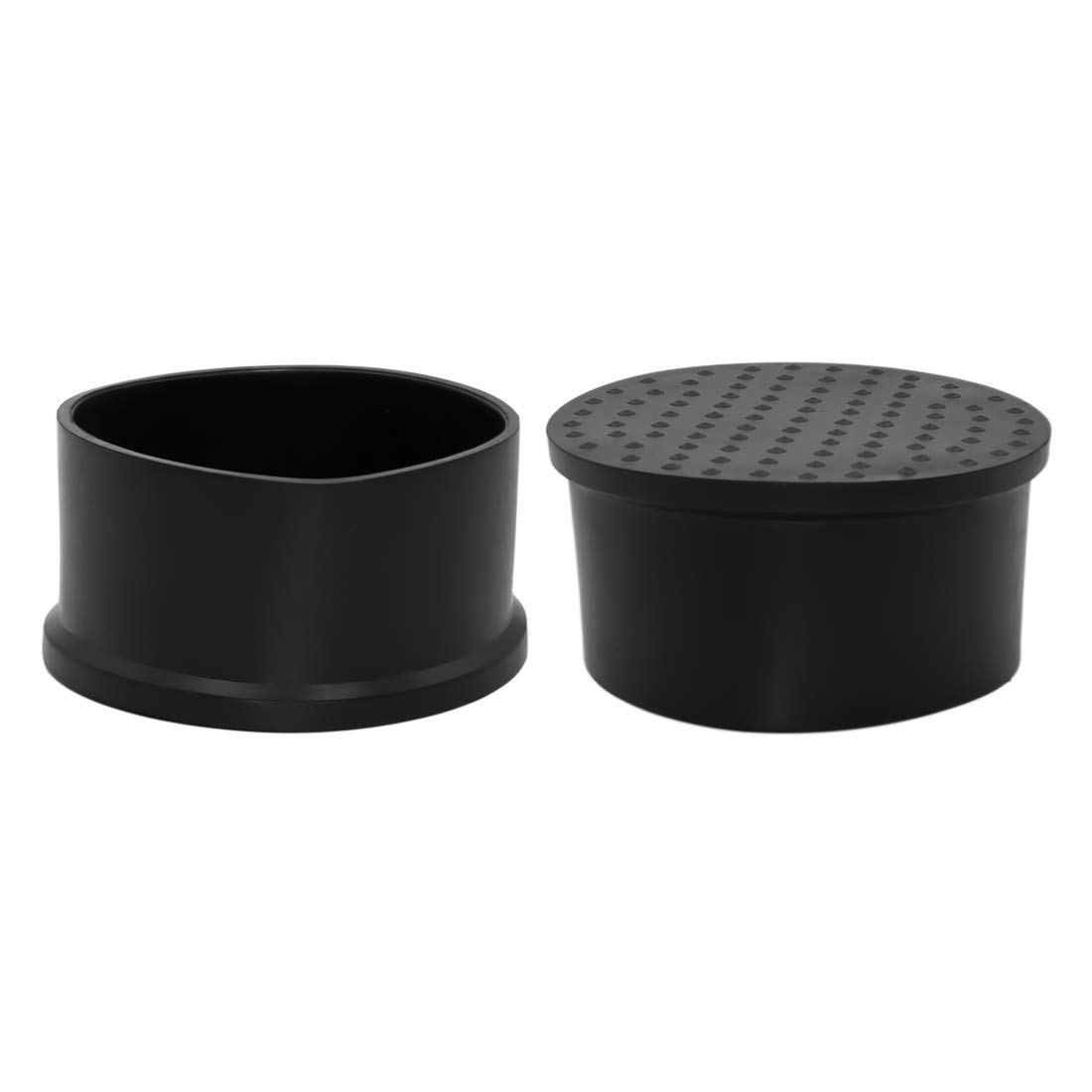 Flyshop Large Chair Leg Caps Flexible Non-Marking PVC Furniture Table Covers Chair Leg Floor Protectors Round Legs, 4 Pack, 60 mm, 2-3/8" Diameter
