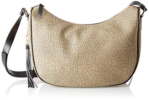 Borbonese bags Borbonese Luna Bag Small Women s Beige Beige Afari 28x25x12 centimeters W