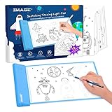 IMAGE Light Up Tracing Pad Blue Drawing Tablet