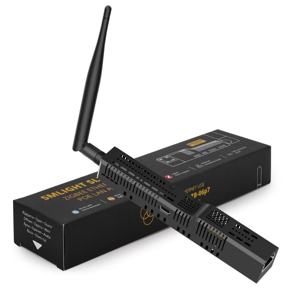 Photo 1 of SMLIGHT SLZB-06p7 – A Zigbee 3.0 to Ethernet, USB, and WiFi Adapter with PoE Support, Works with Zigbee2MQTT, Home Assistant, ZHA