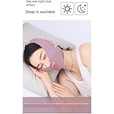 Facial Slimming Strap for Sleeping,Adjustable Chin Strap,Jaw Strap,Jawline Shaper, Chin Up Mask V Shaped Face Mask, Jaw Exerciser,Reusable chin strap, Purple