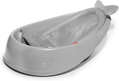 Skip Hop Moby Smart Sling 3-Stage Bathtub Grey Baby Bath Tub