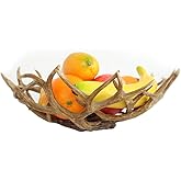 Creative Antlers Synthetic Resin Fruit Container Wine Rack,Fruit Bowl/Fruit Basket/Fruit Stand/Fruit Holder，for Kitchen Count