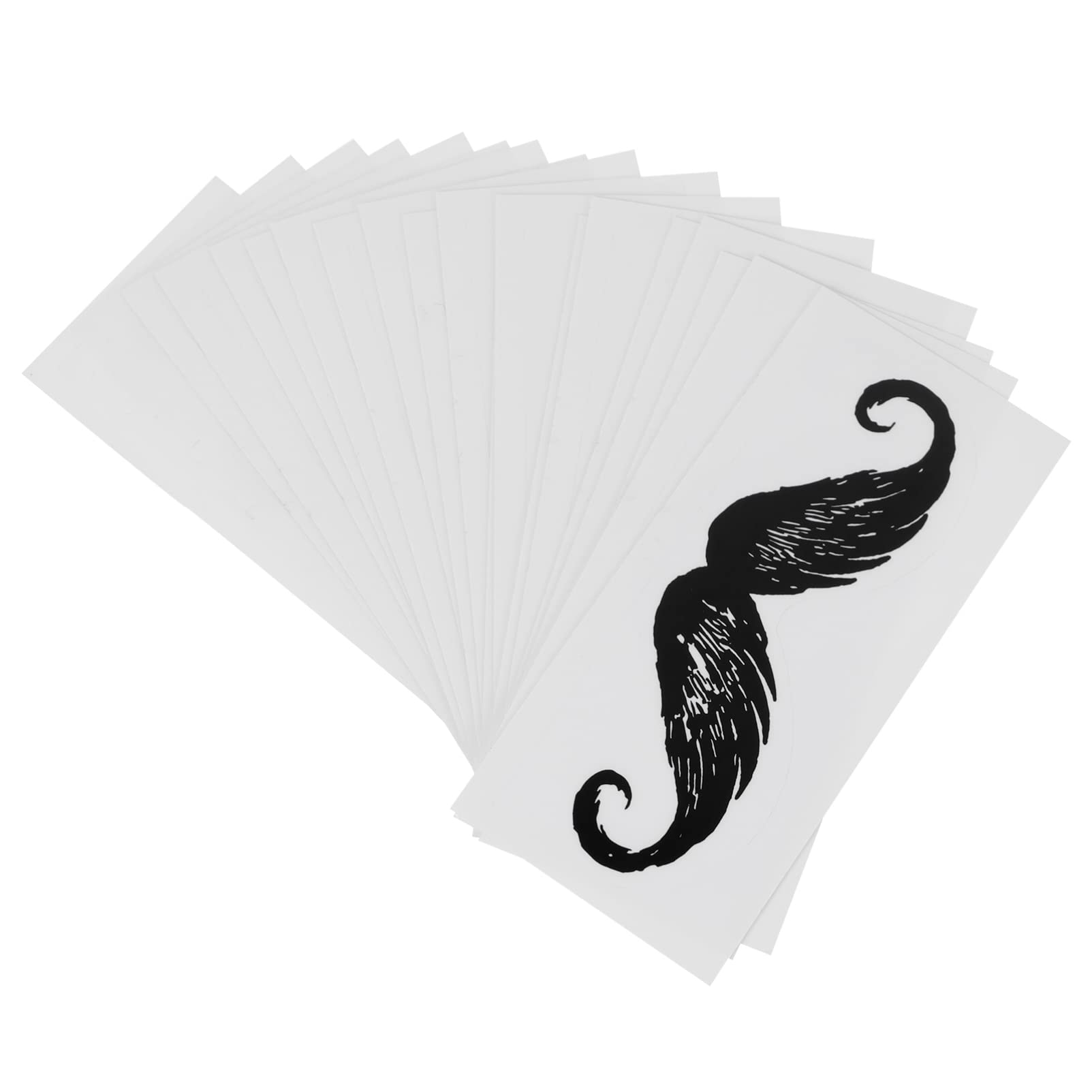 MILISTEN 20Pcs Nose Wax Stick Nose Waxing Strip Nostril Nasal Hair Beard Mustache Stickers for Men Women