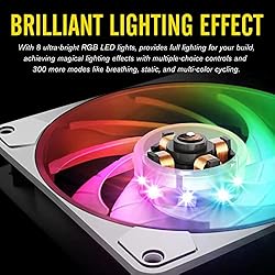 EZDIY-FAB Cube Fan Pro RGB Case Fan 120mm with Fan
