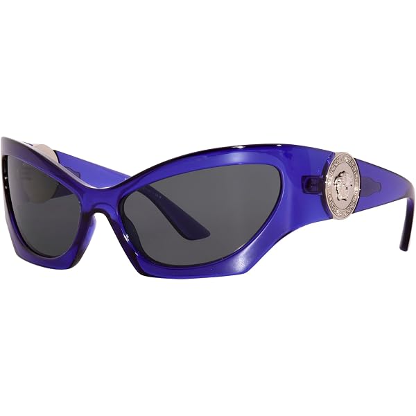 Versace VE 2260 - 10021A Lilac Transparent Sunglasses Unisex Versace VE 2260 10021A Lilla trasparente Lenses Viola chiaro  main image 4