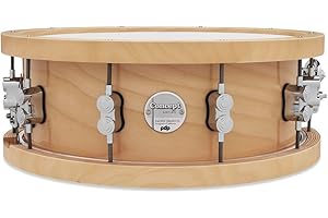 PACIFIC DRUMS PDP 20-Ply Maple Snare with Wood Hoops and Chrome Hardware 14 x 5.5 in.